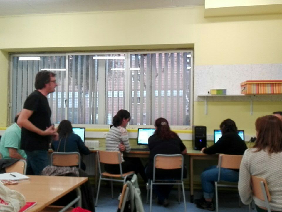 Comencem Scratch...amb en Frank Sabaté. Seminari programació i robòtica.