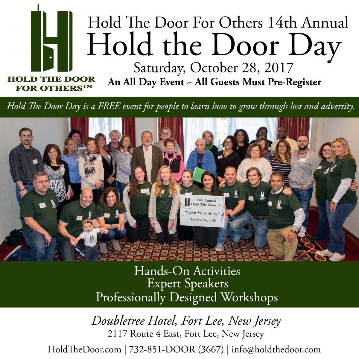 OnlyinAC's tweet photo. 14th Annual @HoldtheDoor Day 10/28  #FreeEvent #Workshops Growth thru loss. Guests Must Pre-Register Click for Info: https://t.co/qWIncsj8uP https://t.co/gaE2ZW8uNA