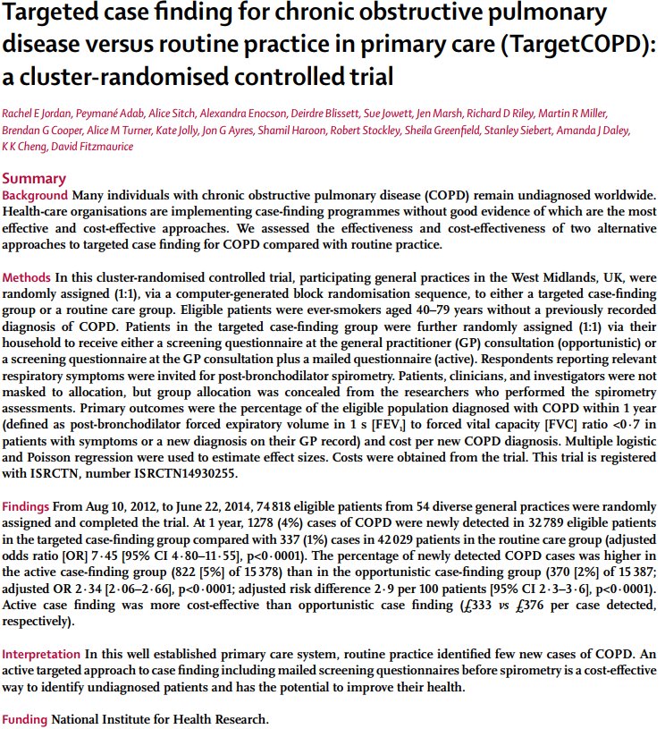 The Lancet Respiratory Medicine On Twitter Congratulations