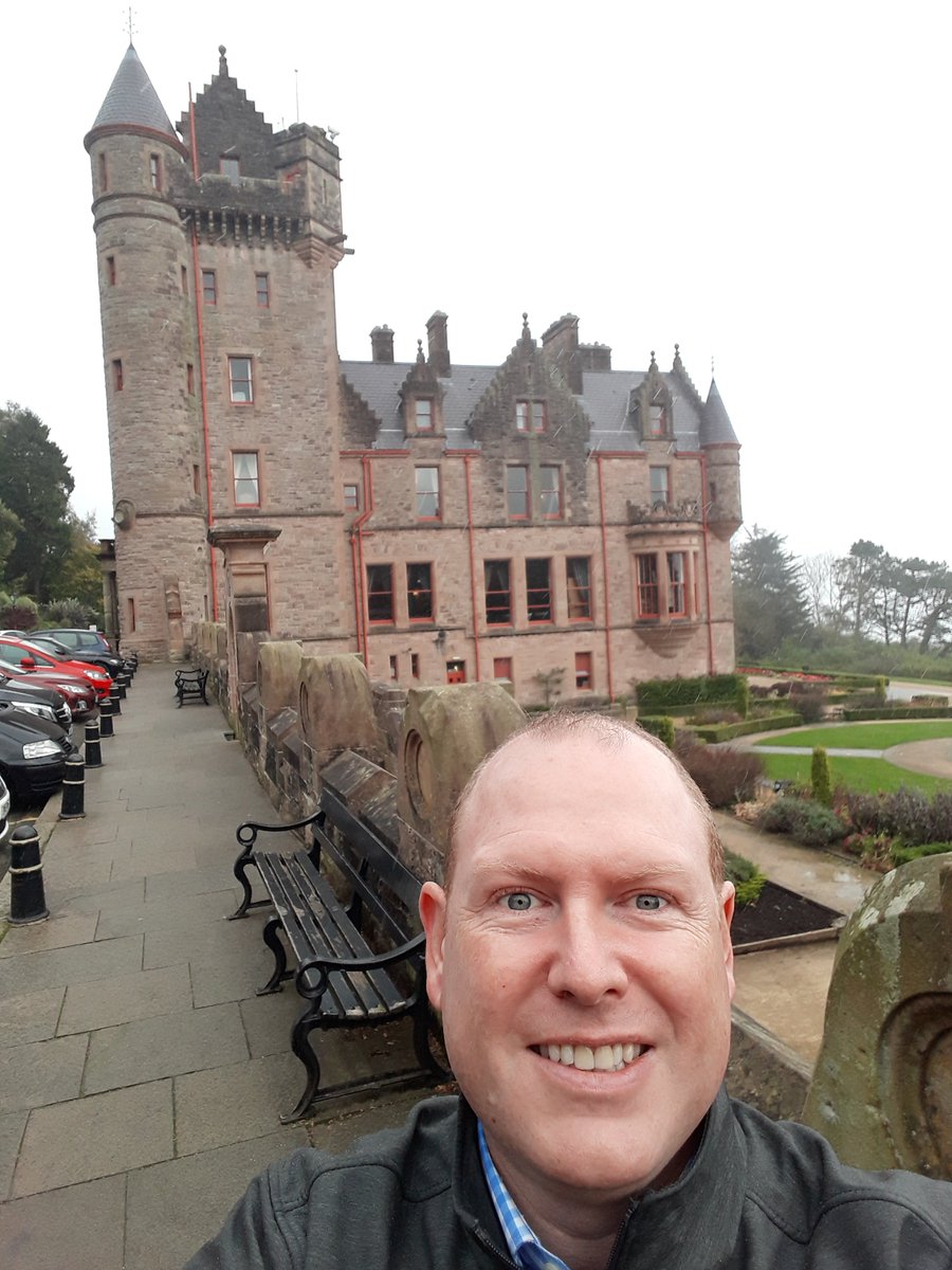HighfieldCHRISH's tweet photo. Despite storm Ophelia, a great time had visiting Belfast clients and new NI #firstaid #Highfield centres -Belfast Castle ! https://t.co/zAKZcFbpRE