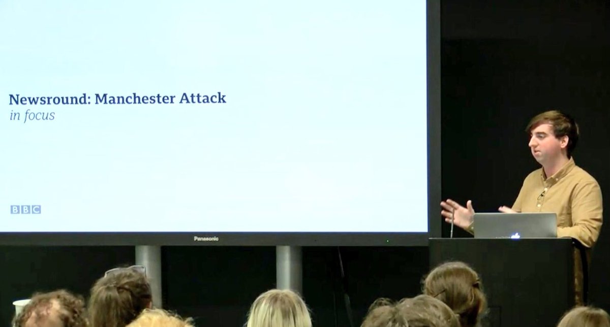jamesmobbs's tweet photo. Great to take part in @designmcr’s ‘Design at the BBC’ event earlier. Thanks for having me! #bbcdesign #dm17 https://t.co/VmO027Anlv