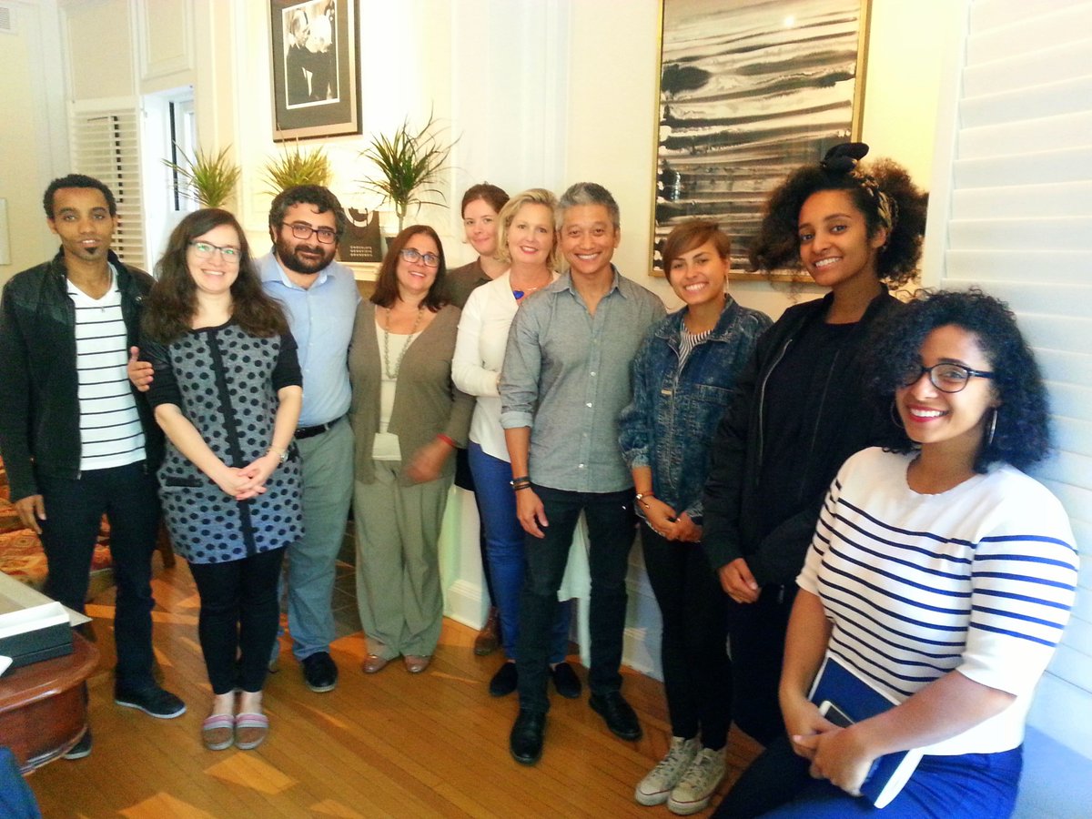 JSauveFdn's tweet photo. Sauvé Fellows meeting with inspiring Romeo Pham today from Restaurant Sho-Dan https://t.co/9wK99NVZ7G #lejsf https://t.co/WyDw8Xy7gb
