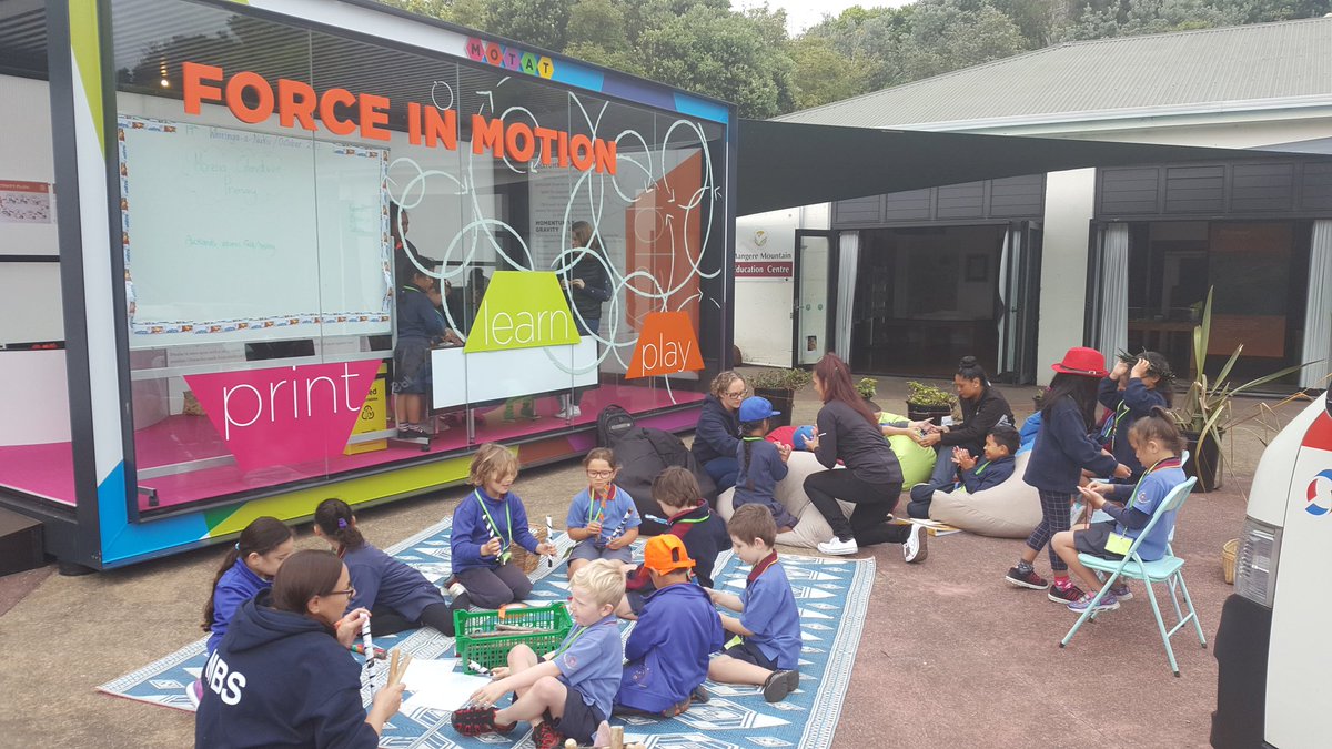 mmet100's tweet photo. Force in Motion in full swing for our schools programme today @MOTAT_NZ innovation culture and the mana whenua narrative @AklCouncil https://t.co/c93yI4WSG9