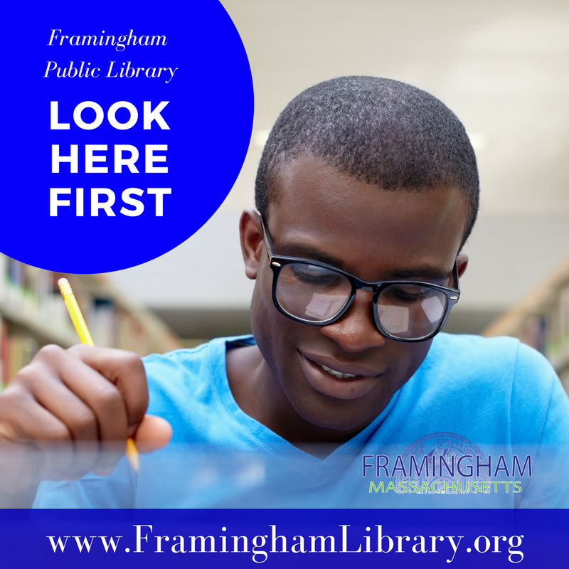 Framingham_MA's tweet photo. Find a good book and start a great conversation. #ReadABook #LookHereFirst #Framingham @FramPub https://t.co/icwuPYQUfo