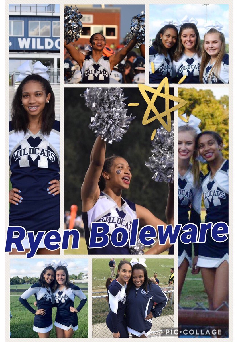 MHSVarJVCheer's tweet photo. 🌟🐾 Our last Senior Spotlight with an amazing CheerLEADER and Captain @Ryennryen class of '18🌟 4th year with MHSCheer! #Seniors #CatsCheer https://t.co/ifefrnwyoX