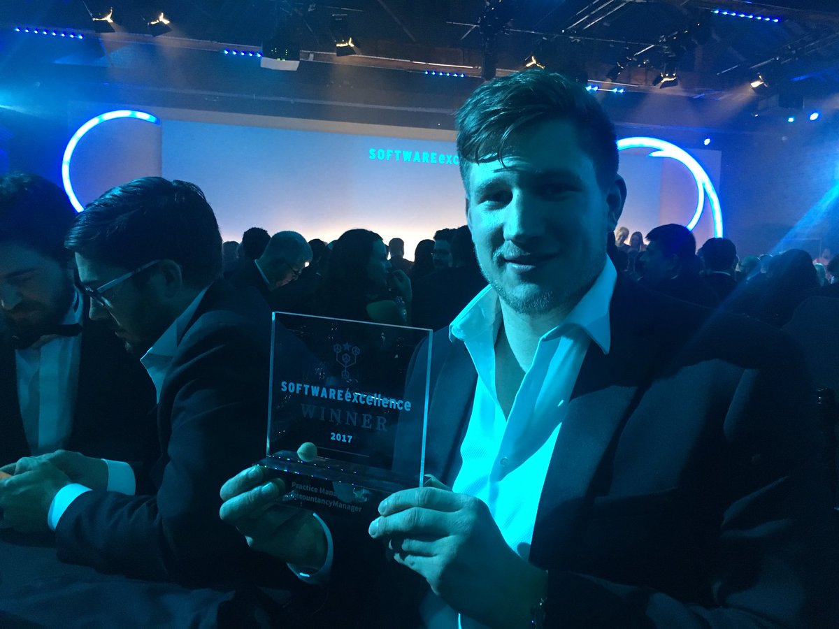 SteveBriginshaw's tweet photo. Congratulations James and team at @accountancymgr #PEW2017 Best Practice Management 2017 👊🎉 https://t.co/uDYOyLV5qB