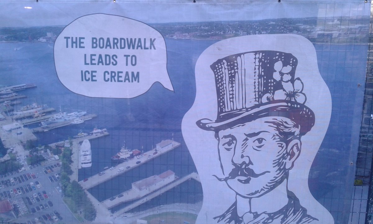stephradu's tweet photo. Hints on my hunt for Cow's #icecream in Halifax, courtesy of #Alexanderkeith https://t.co/4zdq0cOCU6