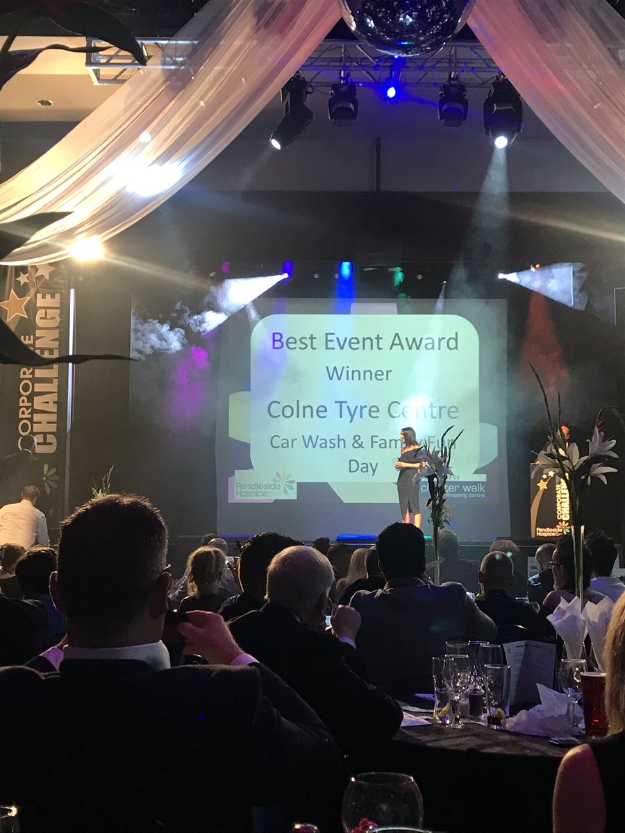 BNIKudos's tweet photo. We were highly commended for our โbest eventโ #pendlecorp but who more worthy to win fellow BNI members @ColneTyreCentre well done!!! https://t.co/F6t3I2gLiS