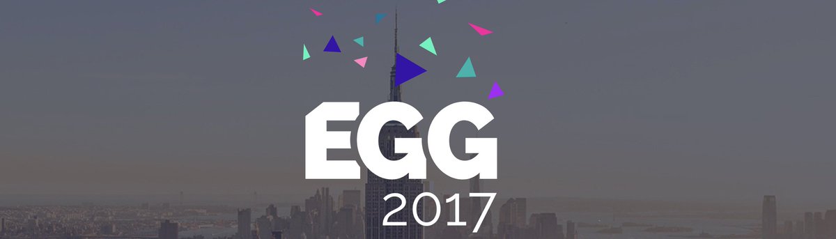 dataiku's tweet photo. #EGG2017: Innovate. Get Ahead. Disrupt. Embrace Unconventionality. Find out more + reserve your spot: https://t.co/s4ocqHxKSG #DataScience https://t.co/H4No3d0jGg