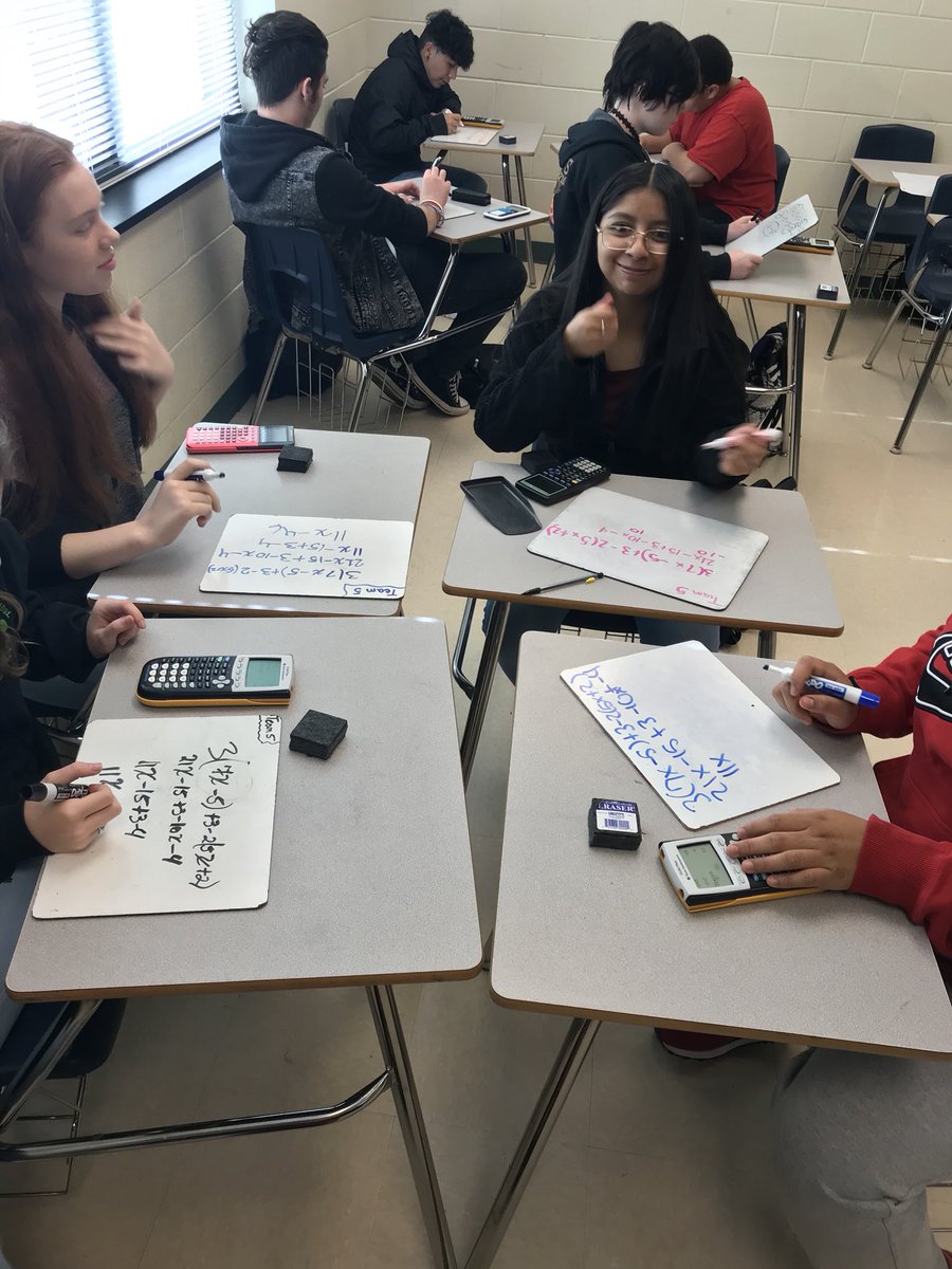 morgan_laroque's tweet photo. A little group/team review before rocking our test tomorrow! #FoundationsOfMath https://t.co/PPGP6ayzlJ