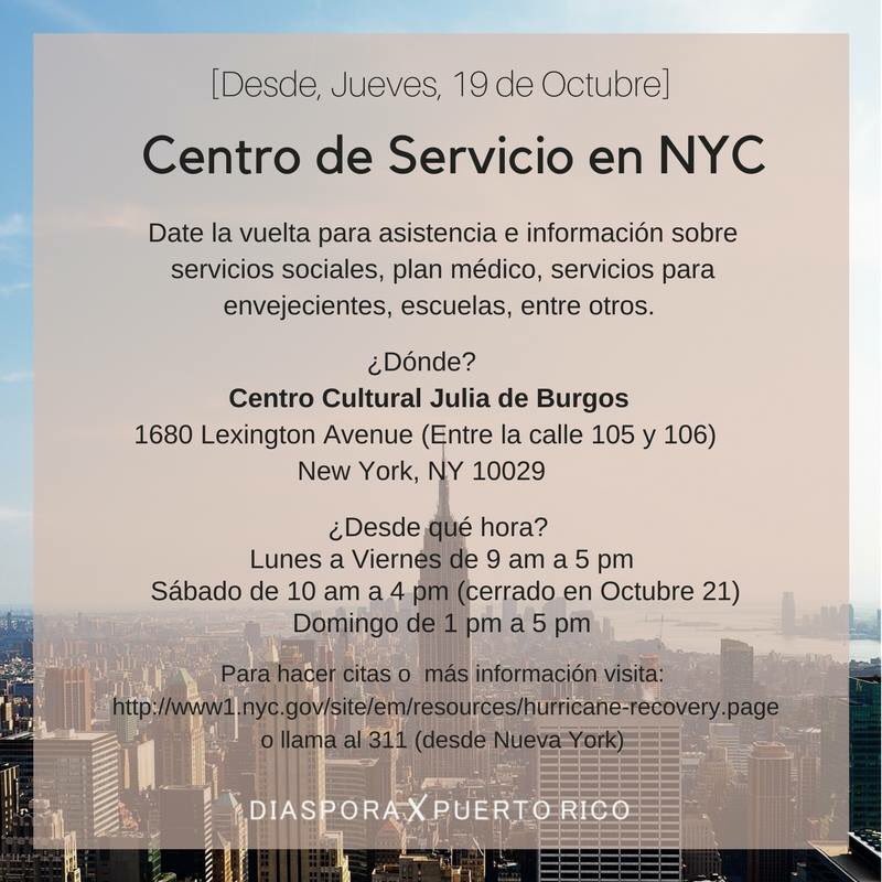 Diaspora4PR's tweet photo. ¡Déjale saber a los tuyos! #DxPR #PuertoRico #NYC https://t.co/KkQtxmJZFS