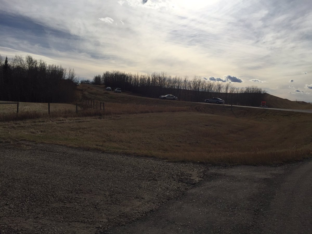 Heavy police presence at a rural property off of Hwy 11 (East of Haynes) after an officer involved shooting this AM.