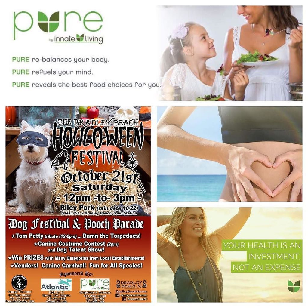 Bradley_BeachNJ's tweet image. #HowlOween This Saturday in #BradleyBeachNJ is going to be rad thanks to our title sponsor @pure.weightloss.wellness ! The #PUREprogram is …