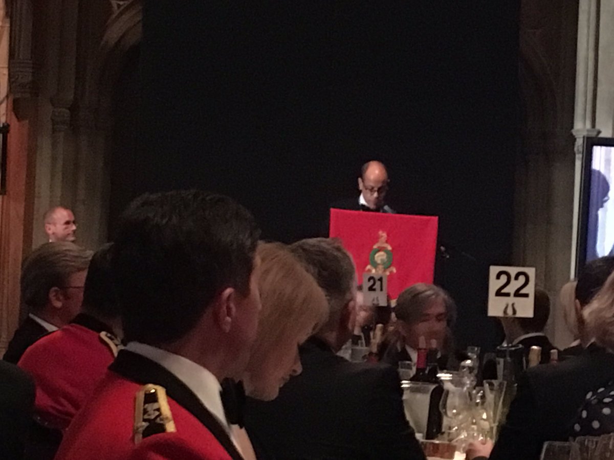 henrycolumbine's tweet photo. .@PatronCapital's @kb_patron speaks at tonight's @theRMcharity Dinner about the important work the #charity does for disabled war #veterans https://t.co/nbleVDdsWU