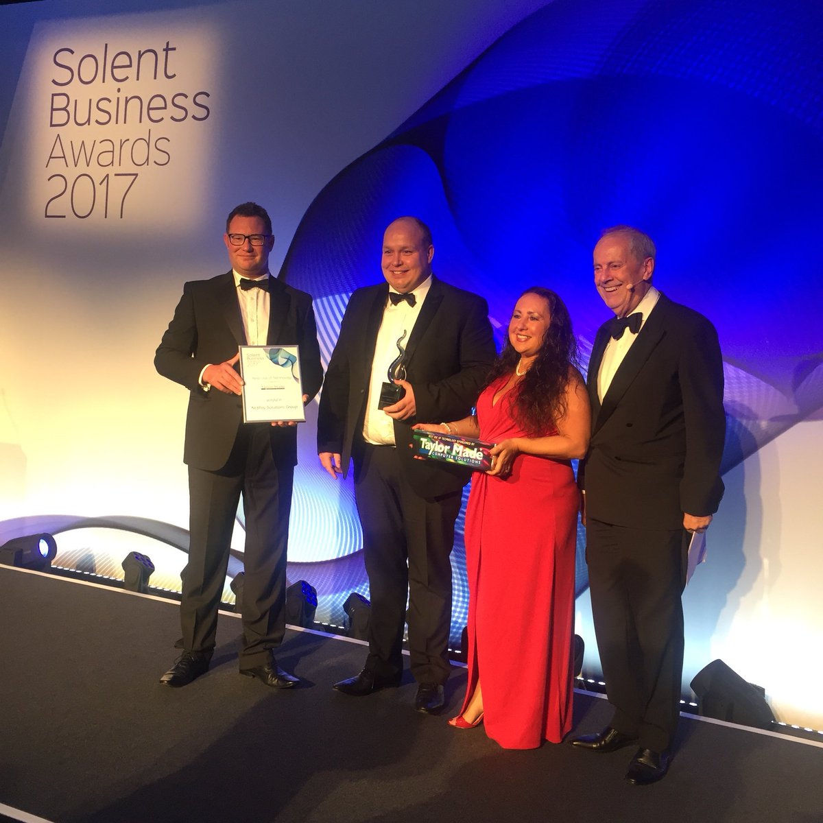 TailorMadeTech's tweet photo. Congratulations @NetPayGroup! for winning The Best Use of Technology  Award! #SolentBA #Winners https://t.co/3m2uG1RLu4