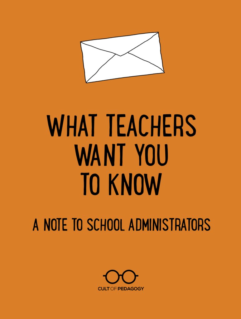 InsightADVANCE's tweet photo. [MUST READ] A Powerful Note to School Administrators: https://t.co/Y8uGmn3EIC via @cultofpedagogy. 
#futureready #suptchat #DadsAsPrincipals https://t.co/ngrxd5ikVl