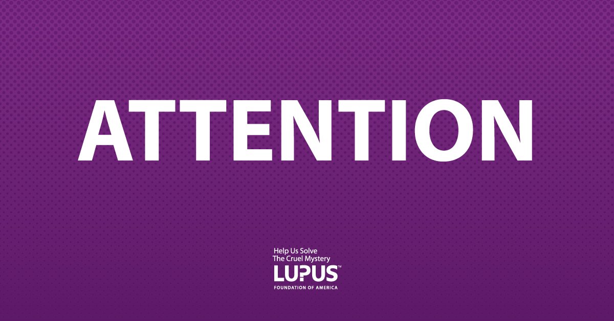 DMV #warriors: This Twitter account is no longer active. Stay abreast of news and events by following <a href="/LupusOrg/">Lupus Foundation of America</a>👍