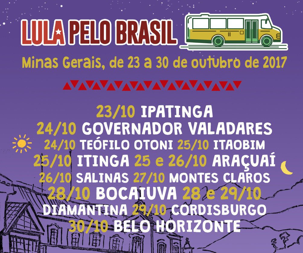 LulaOficial's tweet image. #LulaPeloBrasil #LulaporMinasGerais