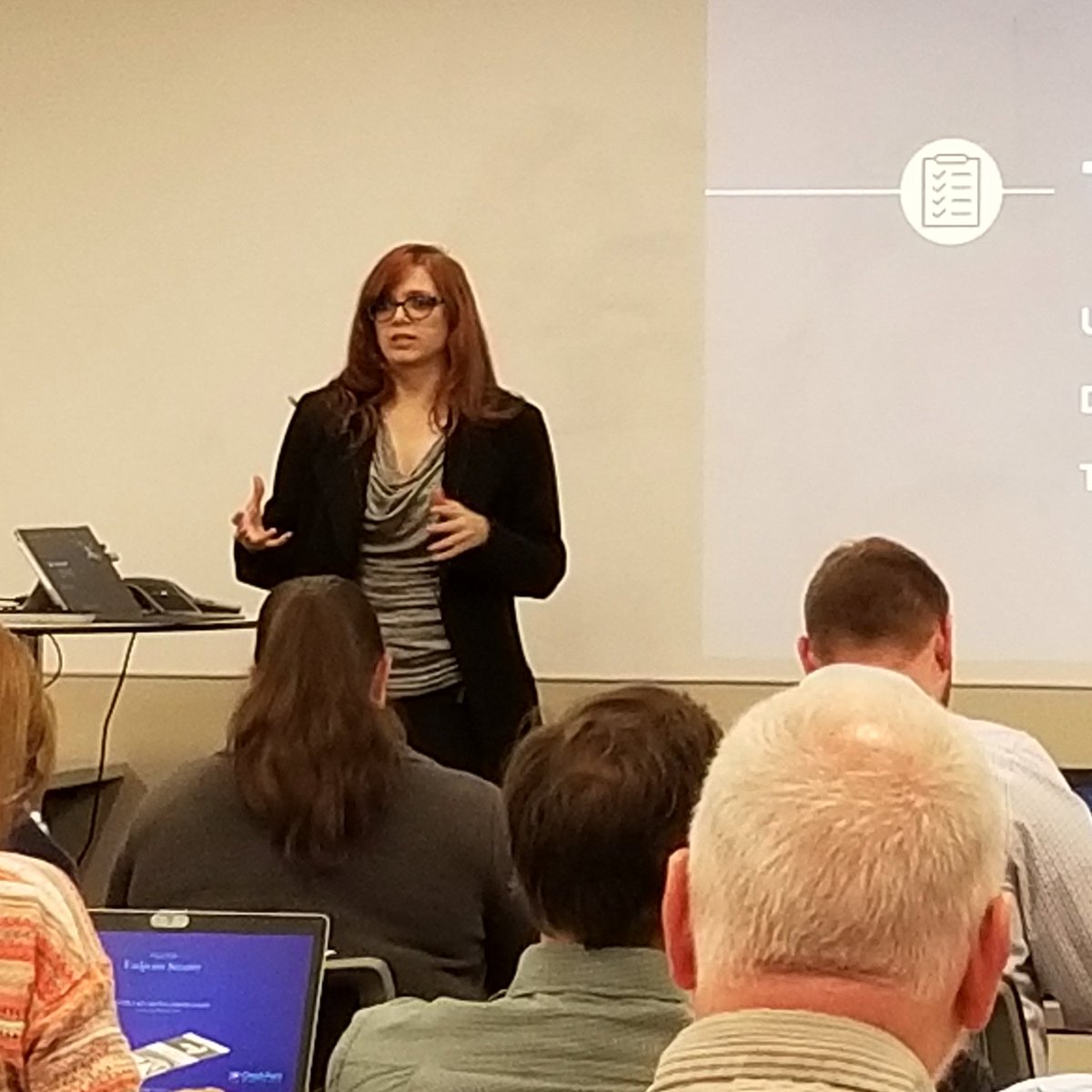 Aarons_Tech's tweet photo. Thank you to our awesome speakers Andy Jordan @Mosaic451 on protecting our identity &amp; Candis Orr @bishopfox on controlling email phishing! https://t.co/akG8SyR9xp