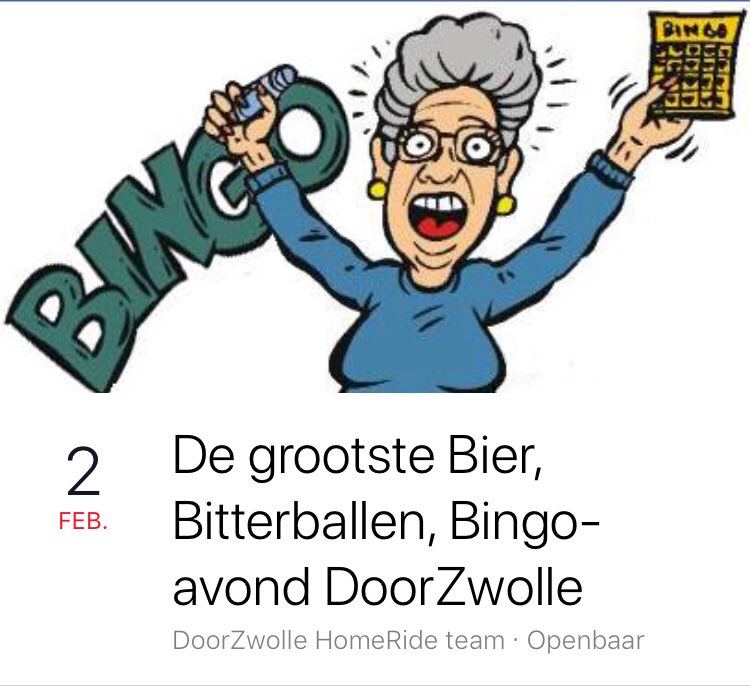 Een mooie #KFHomeRide actie!
Jullie komen toch ook?
Noteer 2-2-2018 in de agenda.
Locatie volgt