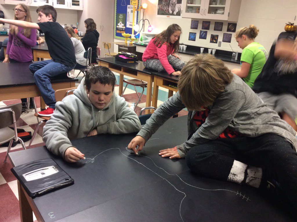 DebbieGatrel's tweet photo. Photosynthesis chalk talk! #ESMSBestYearEver https://t.co/9mzL9vkHHk