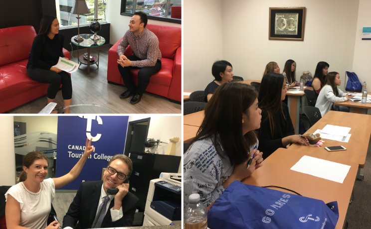ctourismcollege's tweet photo. #TBT to last month's new student orientation at our #Vancouver & #Surrey campuses! So excited to have you all as part of the #CTCcommunity! https://t.co/3DCcIPkPQ5