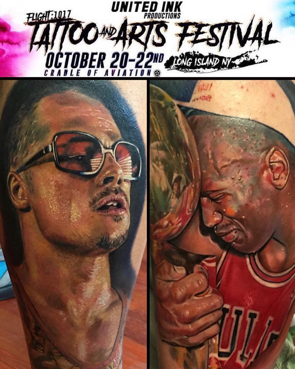 PonyLawson's tweet photo. THIS WEEKEND: I'll be tattooing at the @United_Ink #Flight1017 Expo - stop by & say hi! #LongIsland #NewYork #TattooConvention #Tattoo https://t.co/LPIWxTWI9T