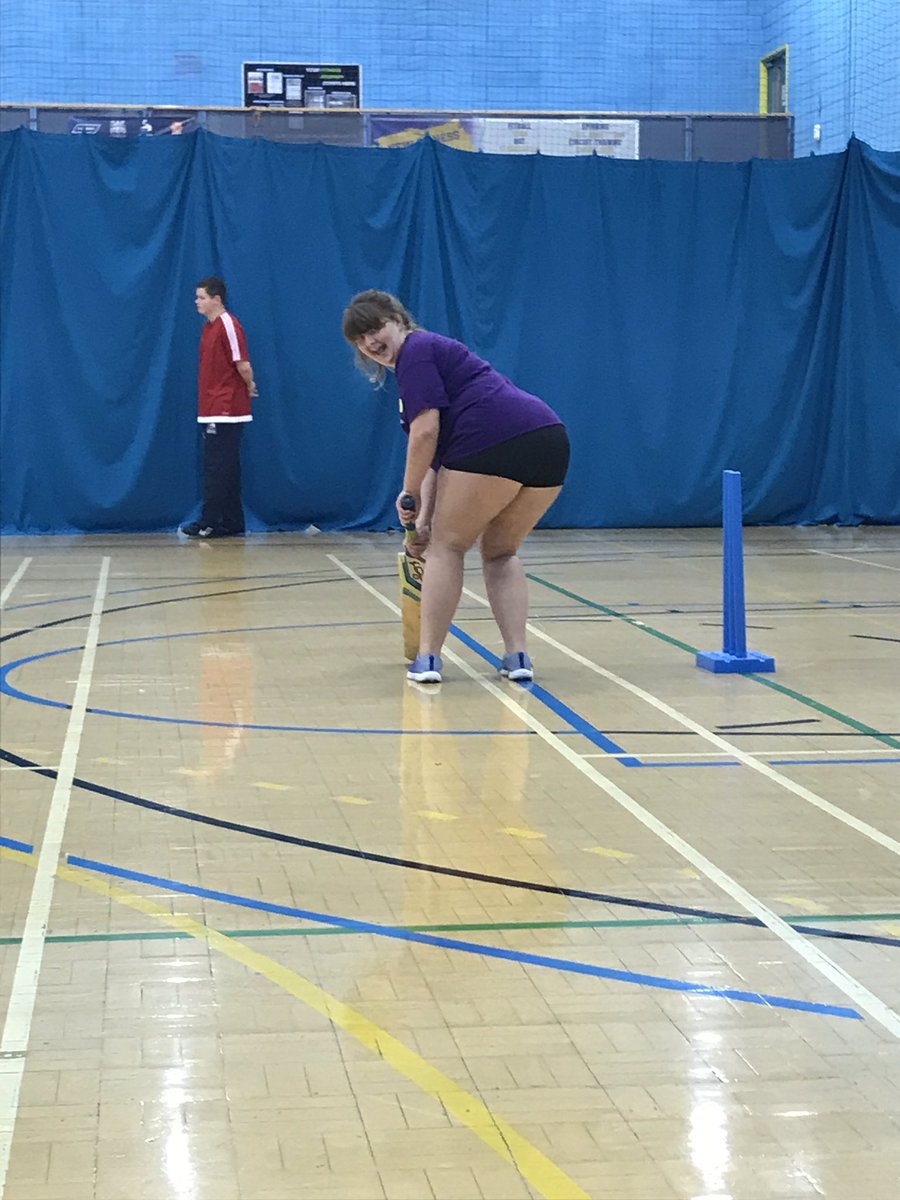 Our social sec ready for social cricket