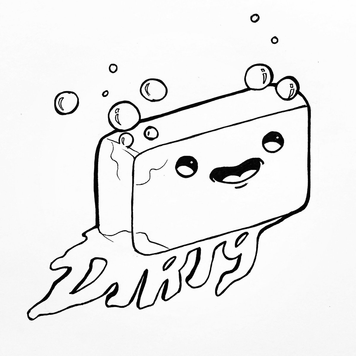 RobynBelvo's tweet photo. Inktober Day 18 “filthy” #INKTOBER17 #inktober #inktoberday18 https://t.co/ZzHurxYZ12