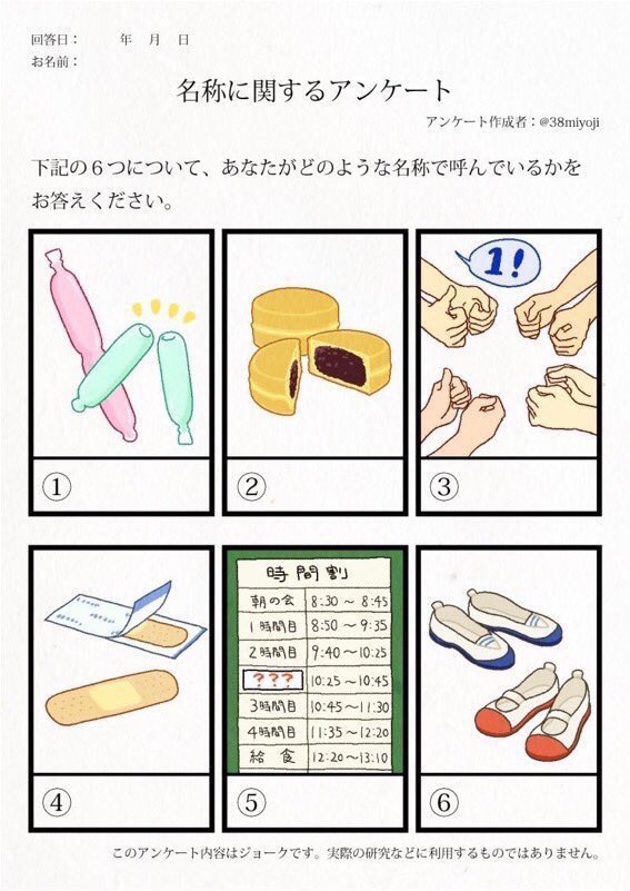 block_b_lav's tweet photo. チューチュー棒
回転焼き
ちっちっちっちっばりちっちっ
カットバン
中休み
上履き 

(突然) https://t.co/lJPYWK7kXM