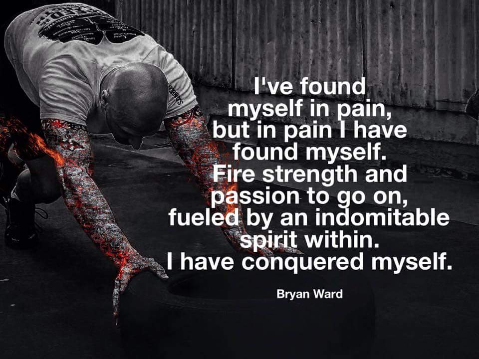 bkward615's tweet photo. I have found myself in pain, but in pain I have found myself. #BryanWard #TheEvolutionOfYou https://t.co/Rxe9M5uJGr