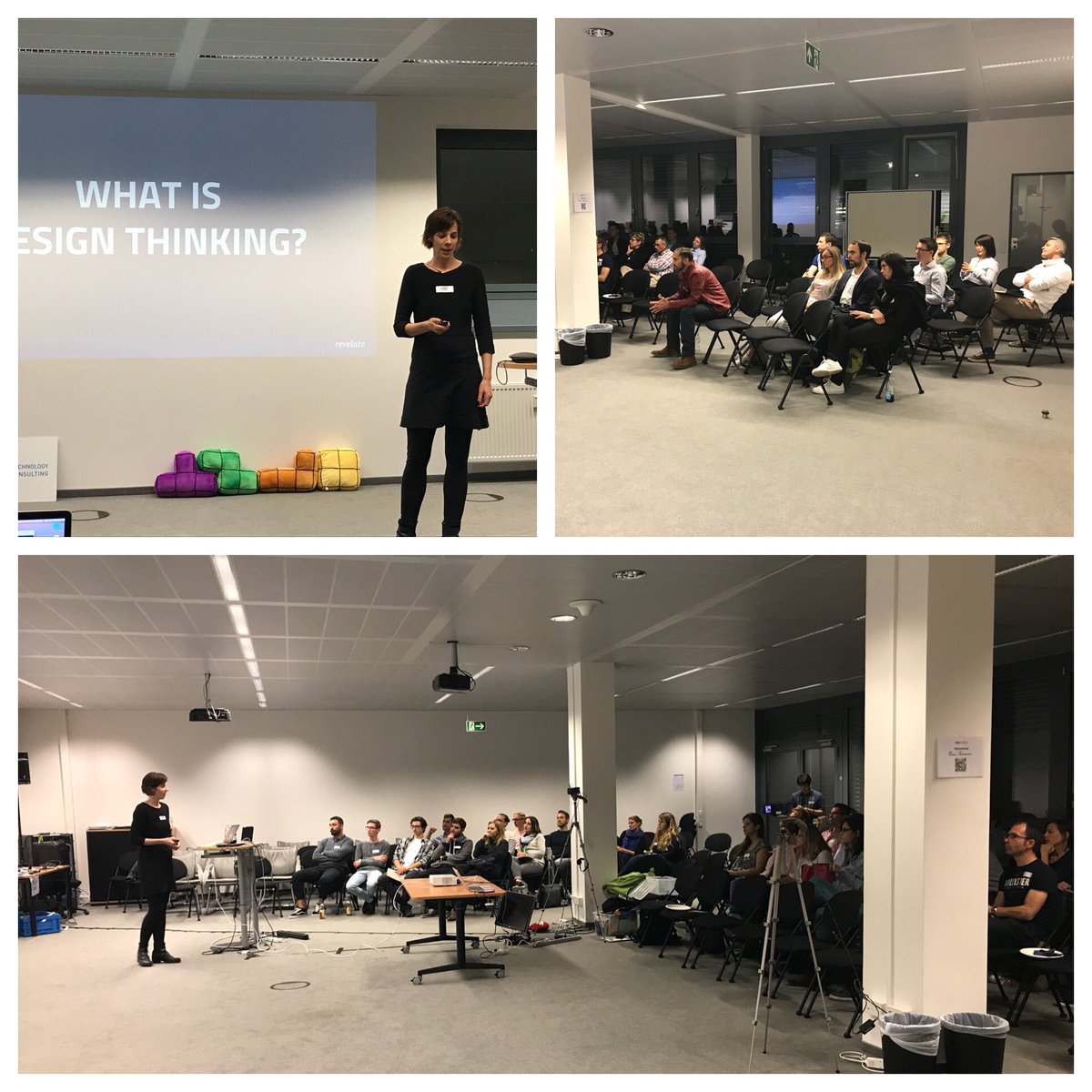 gmtng's tweet photo. Design Thinking Munich @dt_muc is starting at @tngtech, lot of interest in the Introduction to DT by @steffikieffer https://t.co/eDUnzr0Rfv