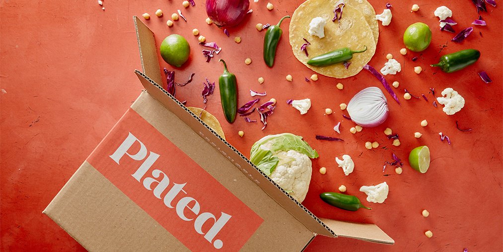 Get 50% off your first box of recipes and ingredients from Plated, the meal kit for people who love food. hubs.ly/H08YKTN0