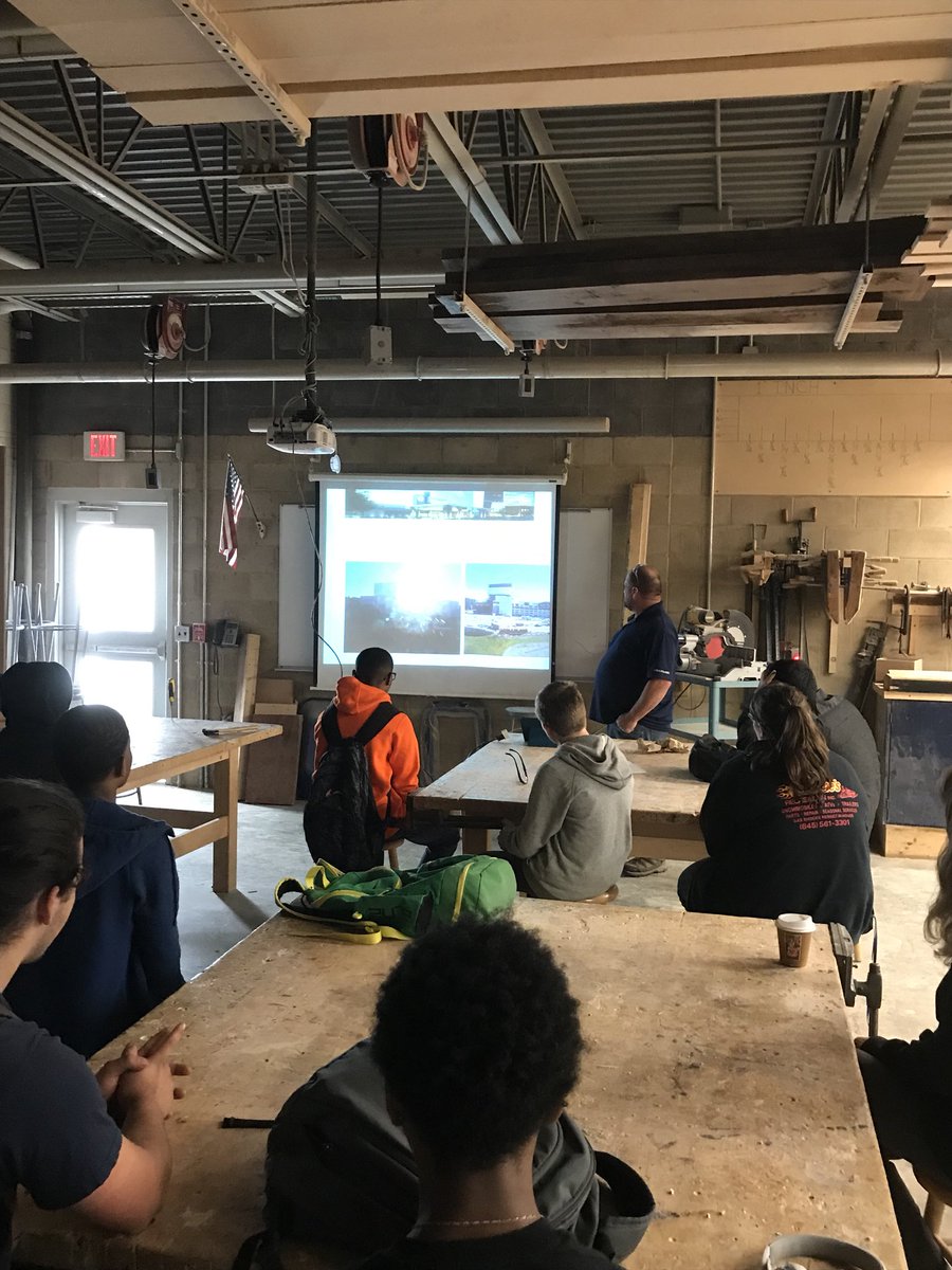 nfa_carpentry's tweet photo. Demo of site layout. Mr kaleita shows  layout of Monticello casino/water park #nfacte #nfacteva https://t.co/7LQ8vtbg8F