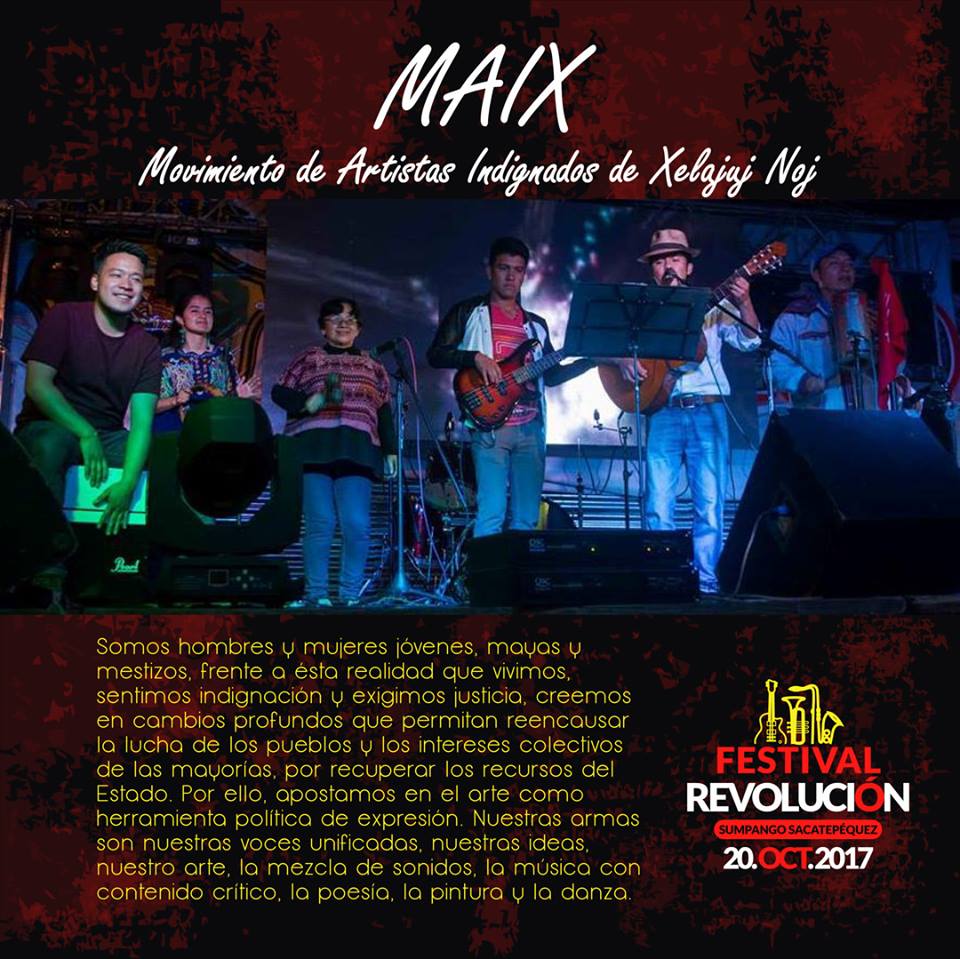 sumpango_libre's tweet photo. MAIX en Sumpango Sacatepéquez FESTIVAL 20/10/2017
@sumpango_libre https://t.co/Vzddu7l2s9