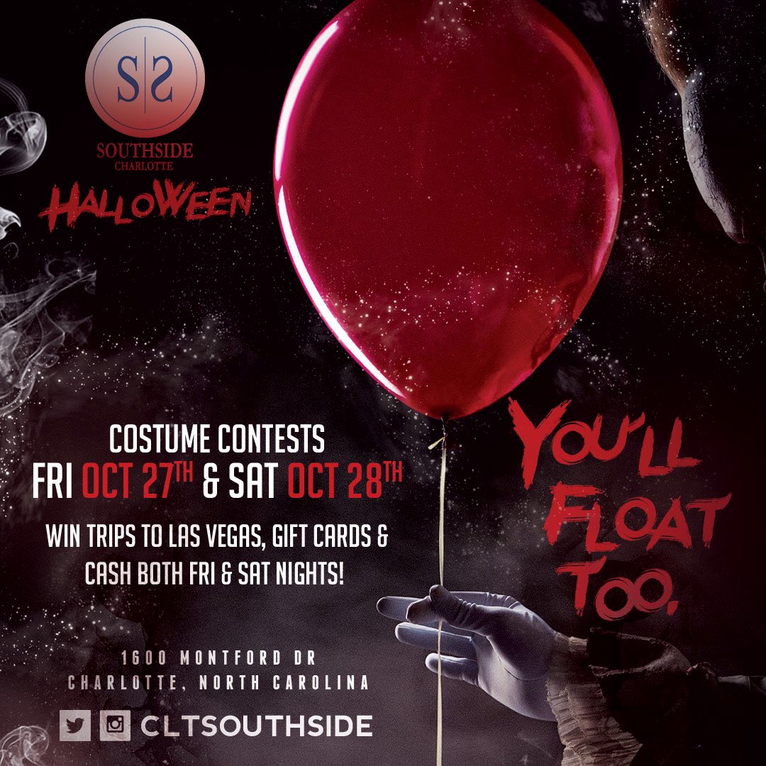 CLTSouthside's tweet photo. Costume Contests BOTH nights next weekend!  

#MakeItAMontfordHalloween https://t.co/lV2zcifdBu