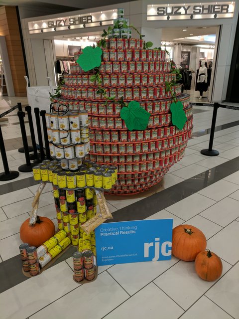RJC_Engineers's tweet photo. Hey #Nanaimo! Come check out RJC's great #pumpkin, part of #NanCan2017 at @WoodgroveCentre 'til the 31st! Big #THANKS to @saveonfoods too! https://t.co/gRRUkpCBIJ