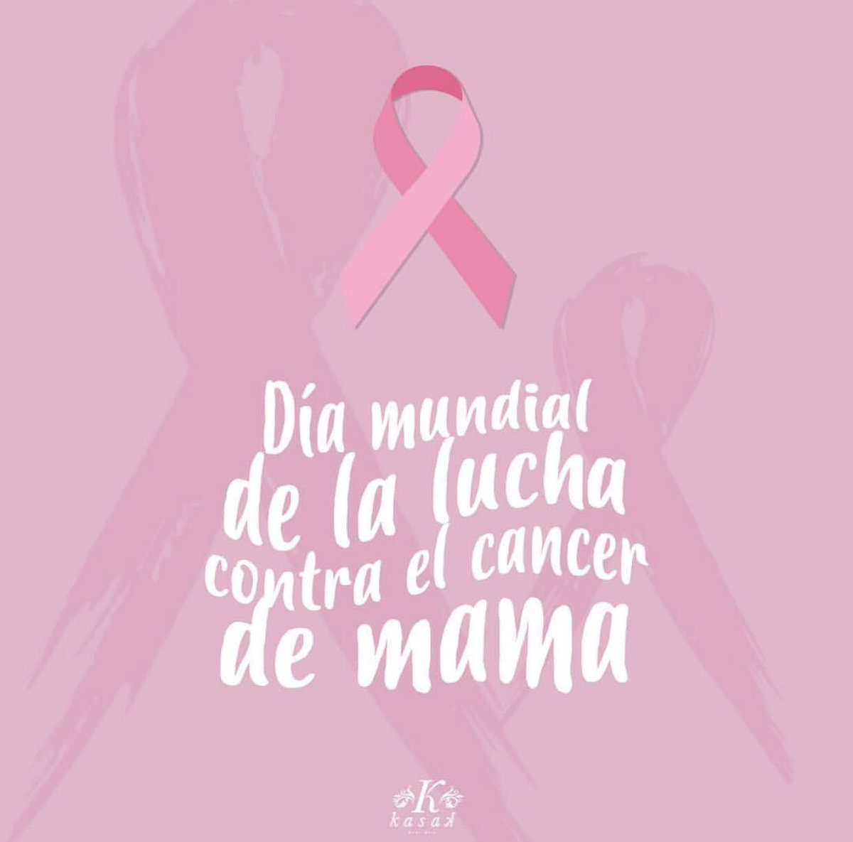 Por todas las luchadoras . #DiaMundialdelCancerdeMama
