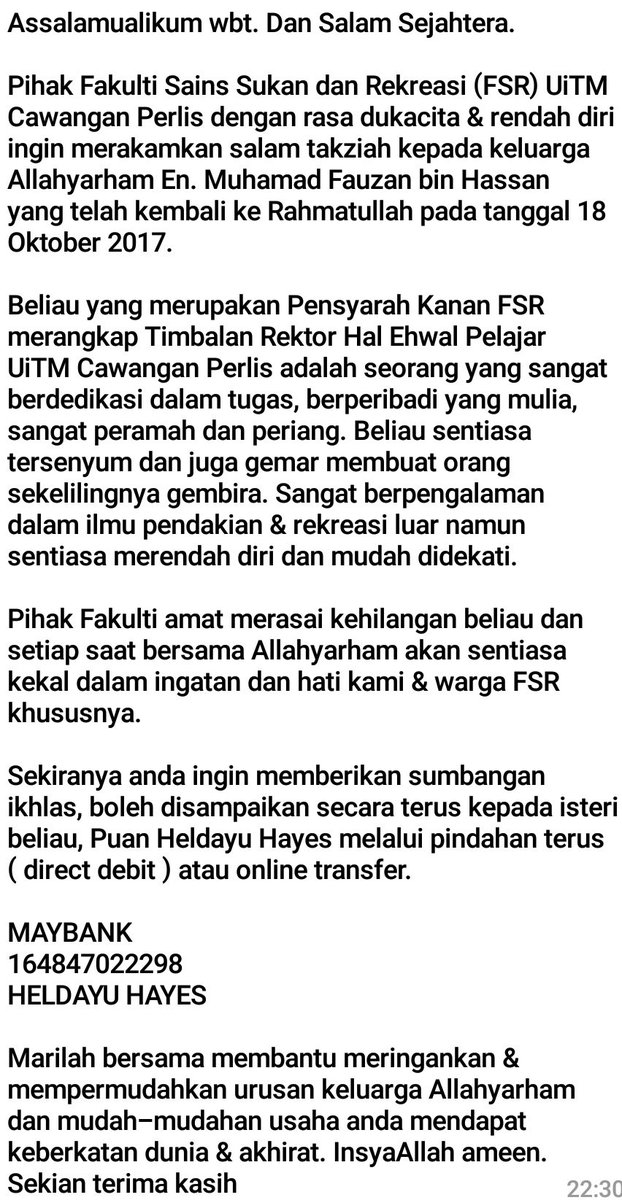 fsr_uitmperlis's tweet photo. Tangan yg memberi adalah lebih mulia dari tangan yang menerima. Hanya Allah sahaja yg dapat membalas jasa baik kalian. Doa yg baik-baik. https://t.co/Dknkfxu9W0