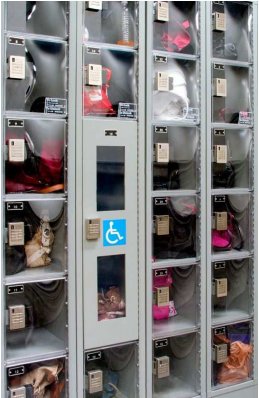 AECdaily's tweet photo. ADA compliant lockers must be no more than 15 inches off the finish floor. Learn more…https://t.co/lKp1ijHWwO @Digilock1981 https://t.co/6C9wn7d9al