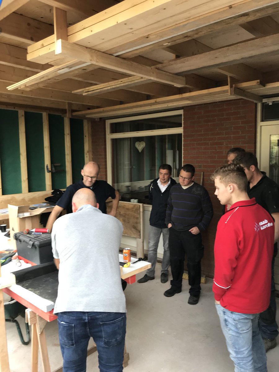 Vanmiddag een leuke en leerzame @RubberCoverEPDM praktijkdemo/workshop georganiseerd door <a href="/RKB_Middelburg/">Raab Karcher</a> #Mawipex