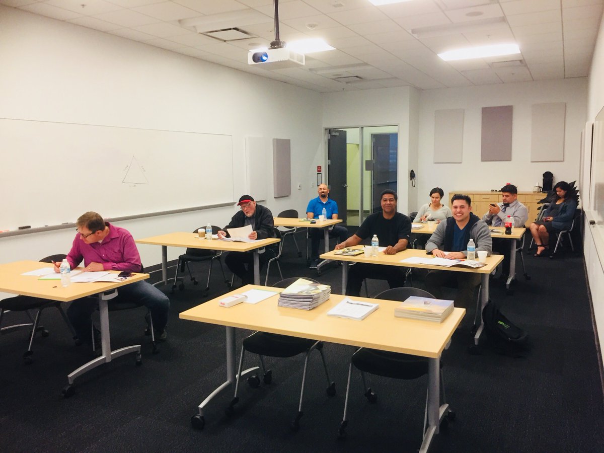 UCLA_CPCE's tweet photo. A peek into our pop-up program for #veterans. This #free training was possible due to @GoodwillSoCal. We are all about #partnerships! https://t.co/dusvkmBsIc