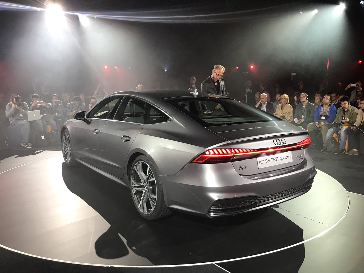 いろは6 All New アウディ より美しく よりかっこいい 公開されたのはs Lineかな ホイールのデザインもかなり良い Audi Audia7