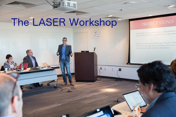 LASER_Workshop's tweet photo. Uncertainty re: WiFi network owner is associated w/ increased likelihood of avoiding websites w/ sensitive info. #LASER2017 #conclusion https://t.co/d11BzG2hA2