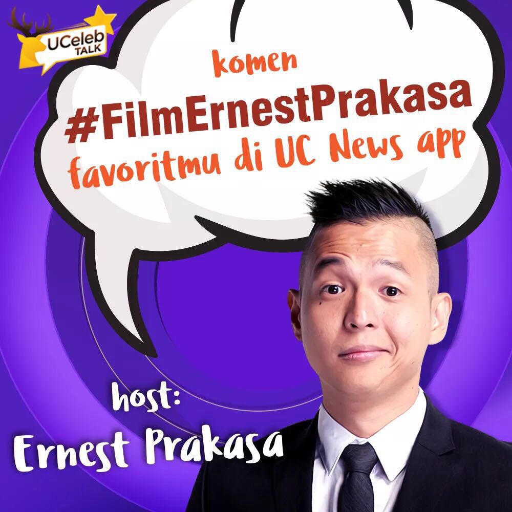 kata2bijak's tweet photo. Ramai komentar di app diucnews #FilmErnestPrakasa di #UCelebTalk mari pilih film favoritmu klik > https://t.co/NG8zrwclit https://t.co/t19egJNsY4