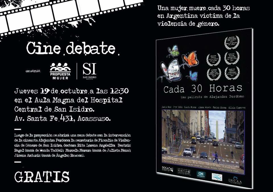 PropuestaMujer's tweet photo. Gracias @SanIsidroGob y @gustavoposse por acompañar y brindar el espacio para este Cine Debate sobre Violencia de Género!  @mrgminuzzi https://t.co/7U6cKt7PQX