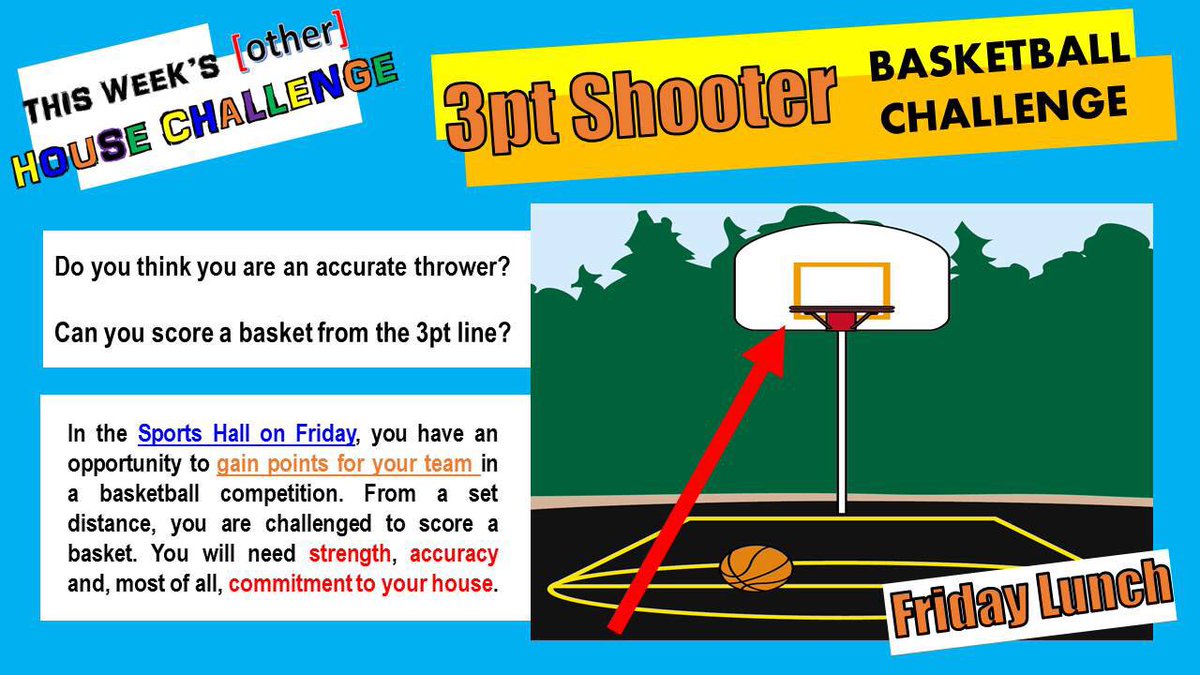 MrMoonUK's tweet image. A reminder to @UnityBlackpool pupils that there is a #basketball #challenge during lunch time, tomorrow. Can you shoot your house to glory?