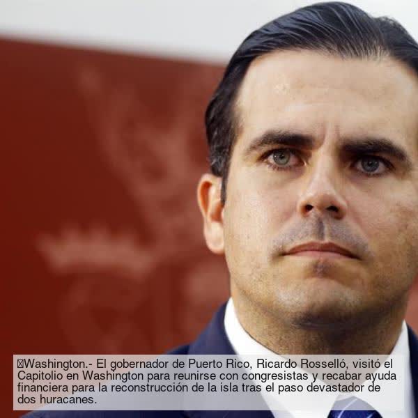 EnTitulares's tweet photo. https://t.co/eiSHP53QT7
El gobernador de Puerto Rico visita a congresistas para recabar ayuda tras los huracanes. https://t.co/KEhSXO7X99