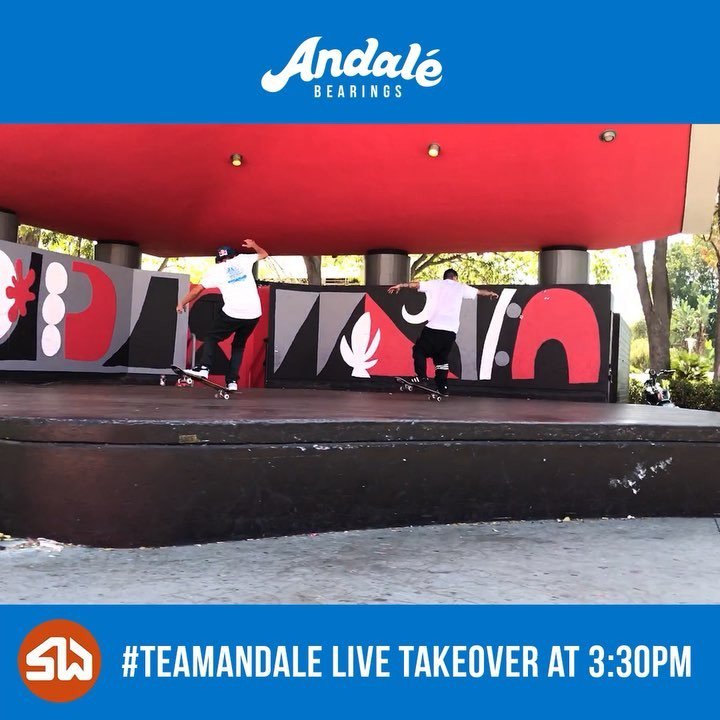 dwindledist's tweet photo. Follow @skatewarehouse and watch the live #TeamAndale takeover today at 3:30pm with @joeybrezinski @shmattty @carl… https://t.co/9JvQvkh6fK https://t.co/w9UqDqjfeE