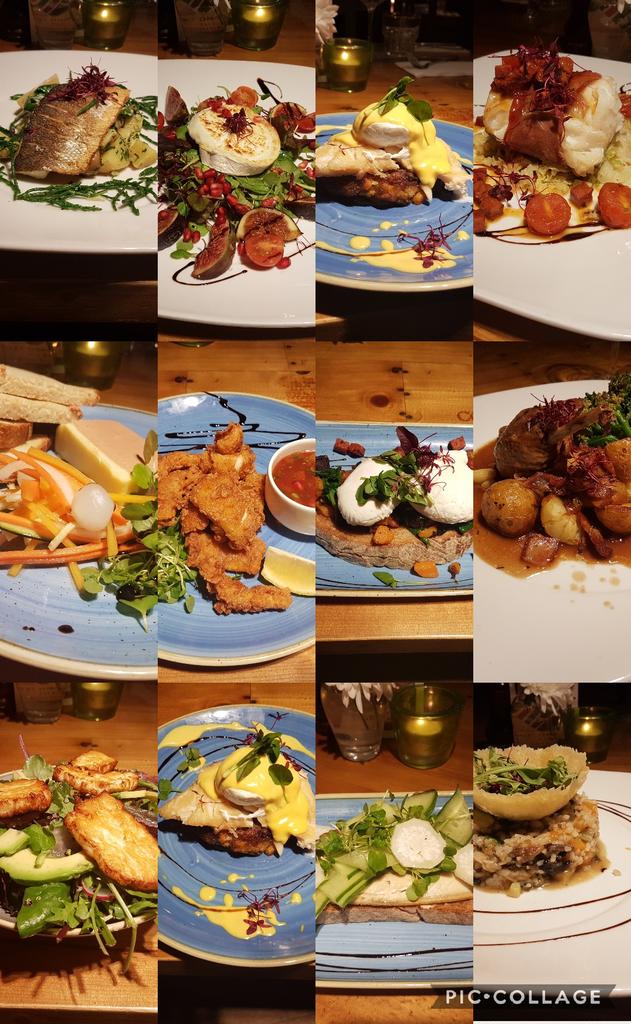 GreyhoundH's tweet photo. Staff tasting and training of our new menu superstars tonight. Yum! 👌#goodfood #newmenu #seasonaldishes #getexcited #freshgoodness https://t.co/YxKU9hkVmE
